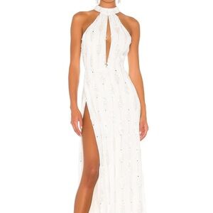 retrofete Prima Dress in White Size Small